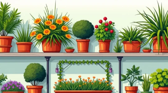 jardinage en pots